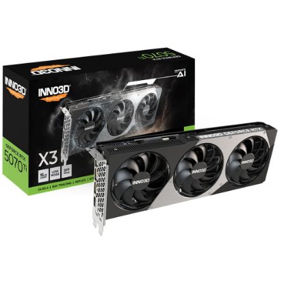 Grafička kartica INNO3D GeForce RTX 5070 Ti X3, 16GB GDDR7