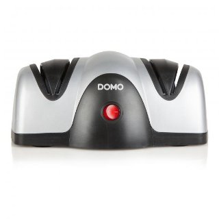 Oštrač noževa DOMO DO9204KS, 40 W, 2 utora, srebrni