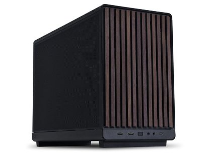 Kućište LIAN LI DAN Cases A3 Wood, micro-ATX, bez napajanja, crno