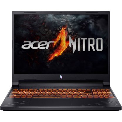 Laptop ACER Nitro V16 NH.QP0EX.00G / Ryzen 7 8845HS, 16GB, 1TB SSD, nVidia GeForce RTX 4060, 16" WUXGA 165Hz IPS, Windows 11, crni