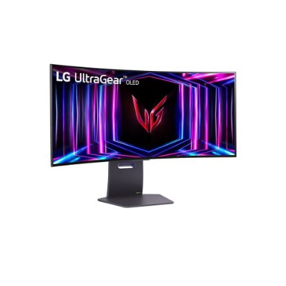 Gaming monitor 34" LG 34GS95QE-B.AEU, UWQHD, OLED, 240Hz, 1ms, 275cd/m2, G-Sync, FreeSync, pivot, zakrivljeni, crni