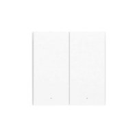Pametni dupli zidni prekidač AQARA Smart Wall Switch H1, s neutralnom žicom, bijeli