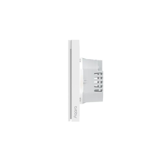 Pametni dupli zidni prekidač AQARA Smart Wall Switch H1, s neutralnom žicom, bijeli