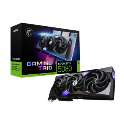 Grafička kartica MSI GeForce RTX 5080 Gaming Trio OC, 16GB GDDR7