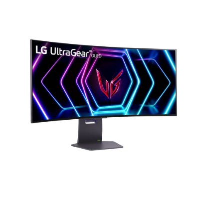 Gaming monitor 38,5" LG 39GS95QE-B.AEU, UWQHD, OLED, 240Hz, 1ms, 275cd/m2, G-Sync, FreeSync, zakrivljeni, crni