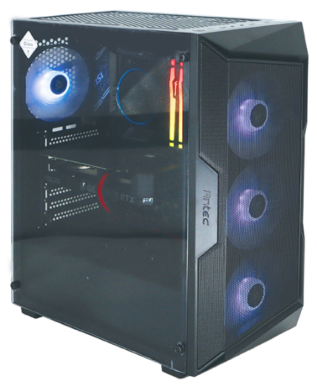 Računalo EPOCH ArenaEX. / Core i5 14400F, 16GB DDR5, 1TB SSD NVMe, nVidia GeForce RTX 4060 Ti 8GB, WiFi, Windows 11, crno