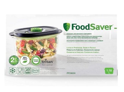 Posude za vakumiranje FOODSAVER NEW FRESH FFC022X 5 CUPS - 1,2 l