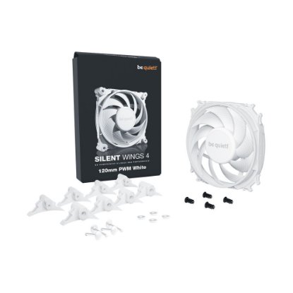 Ventilator BE QUIET Silent Wings 4, 120mm, 1600 okr/min, PWM, bijeli