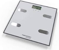 Osobna vaga TERRAILLON Easy Move, digitalna, 150 kg, staklo, srebrna