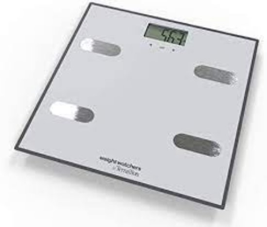 Osobna vaga TERRAILLON Easy Move, digitalna, 150 kg, staklo, srebrna
