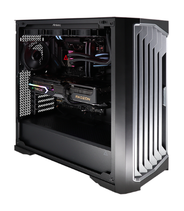 Računalo EPOCH Dorado / Ryzen 7 9800X3D, 32GB DDR5, 1TB SSD NVMe, AMD Radeon RX 9070 XT 16GB, WiFi, Windows 11, crno