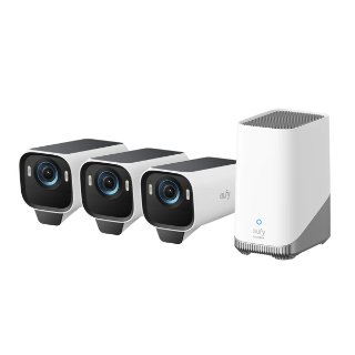 Mrežna nadzorna kamera ANKER EufyCam S3 Pro, 4K UHD, vanjska, 3 kamere i bazna stanica