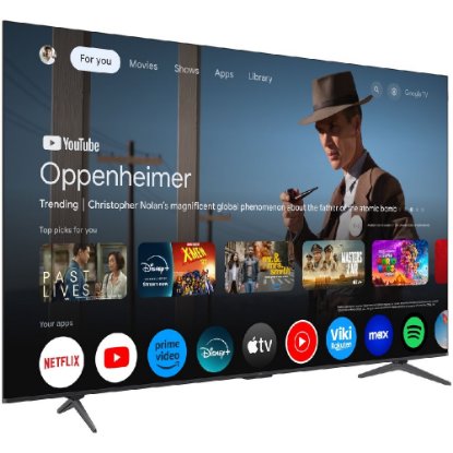 QLED TV 85" TCL 85P8K, Smart TV, UHD 4K, DVB-T2/C/S2, HDMI, Wi-Fi, USB, BT, energetski razred F