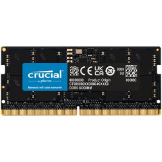 Memorija SO-DIMM PC-44800, 16GB, CRUCIAL CT16G56C46S5, DDR5 5600MHz