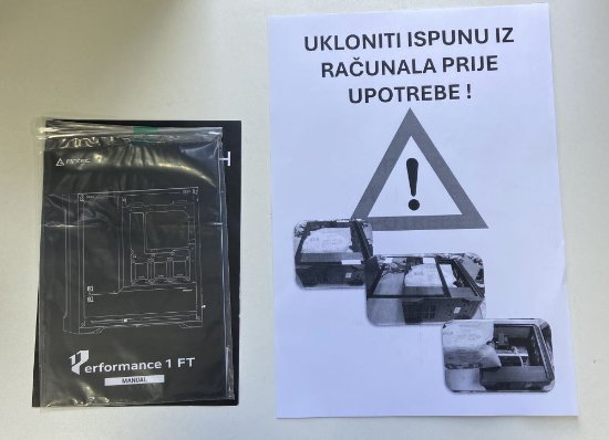 RABLJENI - Računalo EPOCH Gaming G35A / Ryzen 7 7800X3D, 32GB DDR5, 2TB SSD NVMe, nVidia GeForce RTX 4080 16GB, WiFi, Windows 11 Pro, crno