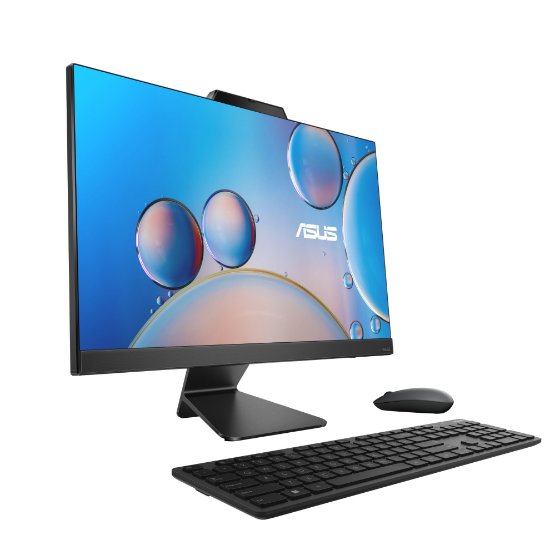 Računalo AiO ASUS  A3402WVAK-WB33C0 / 23,8" FHD IPS, Core i3 1315U, 16GB, 512GB SSD, Intel HD Graphics, WiFi, tipkovnica, miš, bez OS, crno