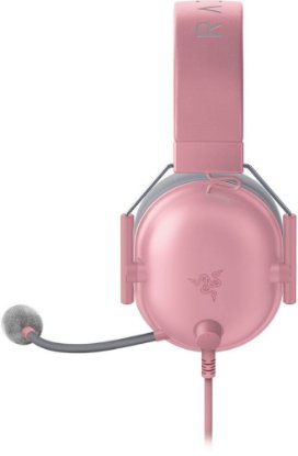 Slušalice RAZER Blackshark V2 X Quartz, roze