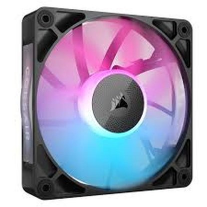 Ventilator CORSAIR iCUE LINK RX120 RGB, PWM, 120mm, 2100 okr/min, crni