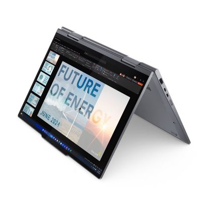 Laptop LENOVO ThinkPad X1 2-in-1 Gen 9 21KE0035SC / Core Ultra 5 125U, 16GB, 512GB SSD, Intel HD Graphics, 14" 2,8K 120Hz OLED Touch, Windows 11 Pro, sivi