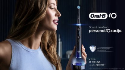 Električna četkica za zube ORAL-B iO10, Cosmic Black