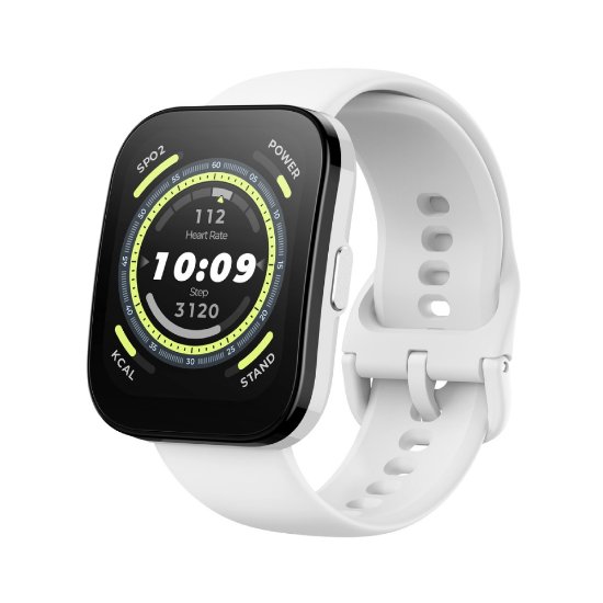 Pametni sat AMAZFIT Bip 5, pametne obavijesti, bijeli