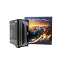 Računalo EPOCH Pyxis / Ryzen 5 7600X, 32GB DDR5, 1TB SSD NVMe, AMD Radeon RX 7800XT 16GB, WiFi, Windows 11, crno