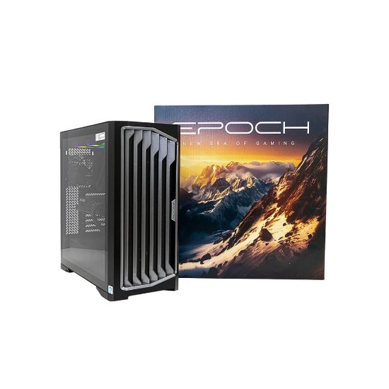 Računalo EPOCH Pyxis / Ryzen 5 7600X, 32GB DDR5, 1TB SSD NVMe, AMD Radeon RX 7800XT 16GB, WiFi, Windows 11, crno