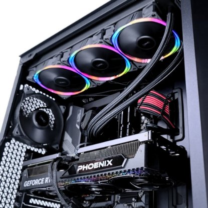 Računalo EPOCH Vega / Core i7 14700K, 32GB DDR5, 2TB SSD NVMe, nVidia GeForce RTX 4070 Ti Super 16GB, WiFi, Windows 11, crno