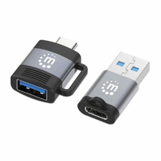 Adapter set MANHATTAN, USB-C (M) na USB-A (Ž) i USB-A (M) na USB-C (Ž)