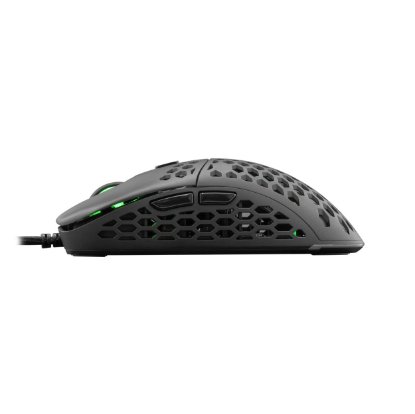 Miš WHITE SHARK Naginata Premium Line, RGB, optički, 16000dpi, USB, crni
