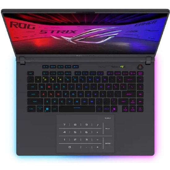 PREORDER Laptop ASUS ROG Strix G16, G615LW-S5031W / Core Ultra 9 275HX, 32GB, 2TB SSD, nVidia GeForce RTX 5080, 16" WQXGA 240Hz IPS, Windows 11, crni