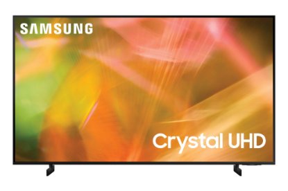 LED TV 50" SAMSUNG UE50AU8072UXXH, Smart TV, 4K UHD, DVB-T2/C, HDMI, Wi-Fi, USB, energetski razred G