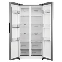 Hladnjak MIDEA MDRS619FIE46, kombinirani, 178 cm, 271/189 l, 2 vrata, energetski razred E, inox