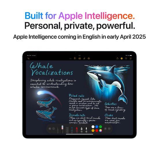 Tablet APPLE iPad Air (7th Gen.), 11", M3, WiFi, 128GB, mc9w4hc/a, sivi