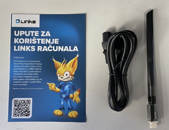 RABLJENI - Računalo EPOCH Pyxis / Ryzen 5 7600X, 32GB DDR5, 1TB SSD NVMe, AMD Radeon RX 7800XT 16GB, WiFi, Windows 11, crno
