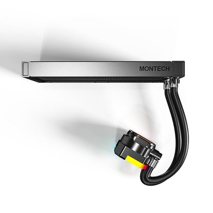 Vodeno hlađenje MONTECH HyperFlow ARGB 240, za Intel i AMD, crno