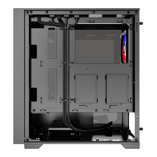 Kućište BIT FORCE VOLTRON ARGB-4, MIDI, ATX, RGB, crno, window, bez napajanja