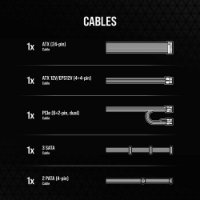 Napajanje 650W, CORSAIR CX650, CP-9020278-EU, 120mm vent., 80+ Bronze