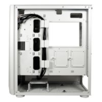 Kućište LC POWER 900W Lumaxx Light ARGB, MIDI, ATX, bijelo, 7 ventilatora, bez napajanja