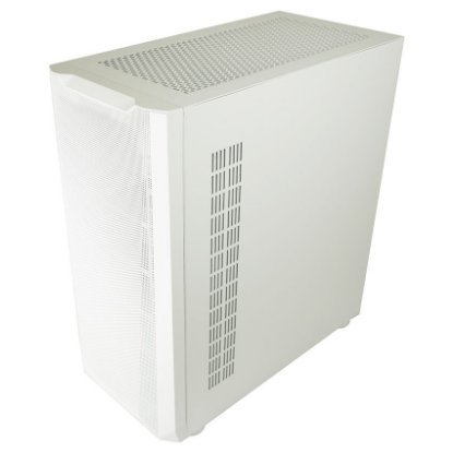 Kućište LC POWER 900W Lumaxx Light ARGB, MIDI, ATX, bijelo, 7 ventilatora, bez napajanja