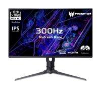 Gaming monitor 24.5" ACER XB253Q F, FHD, IPS, 300Hz, 1ms, 250cd/m2, FreeSync, pivot, zvučnici, crni