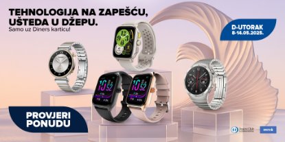 Prikažite detalje za Ugrabite pametni sat uz Diners Club popust!