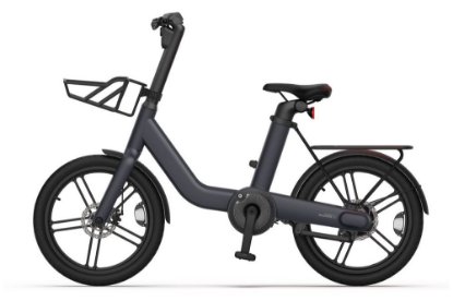 Električni bicikl MS ENERGY e-bike c20, kotači 20", sivi