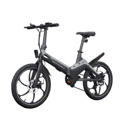 Električni bicikl MS ENERGY e-bike i10, kotači 20", crno/sivi
