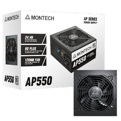 Napajanje 550W, MONTECH APX550, ATX, 120mm vent. 80+ White