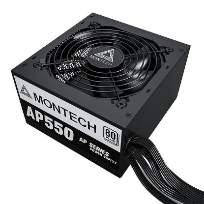 Napajanje 550W, MONTECH APX550, ATX, 120mm vent. 80+ White
