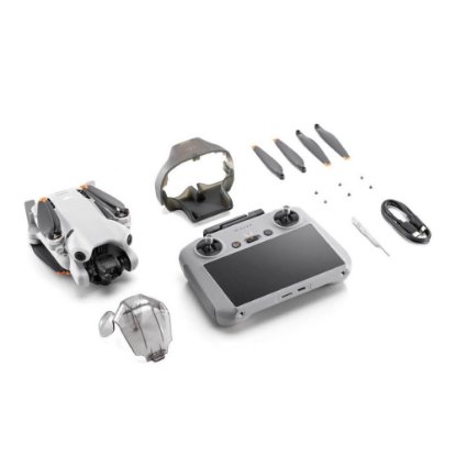 Dron DJI Mini 4 Pro, 4K kamera, 3-axis gimbal, vrijeme leta do 34min, DJI RC 2 daljinski upravljač, bijeli