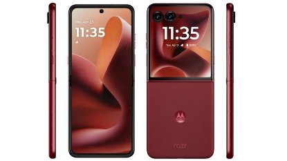 Smartphone MOTOROLA Razr 60 Ultra, 7", 16GB, 512GB, Android 15, crveni