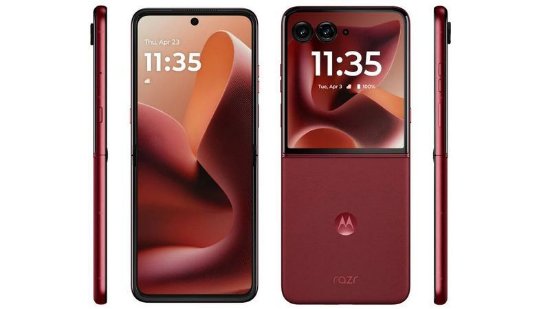 Smartphone MOTOROLA Razr 60 Ultra, 7", 16GB, 512GB, Android 15, crveni