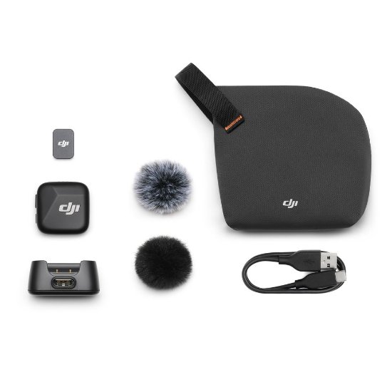 Mikrofon DJI Mic Mini Transmitter(1 TX), bežični, crni